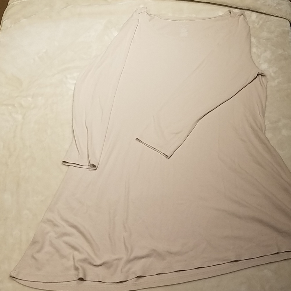 Joan Vass 3/4 sleeve tunic